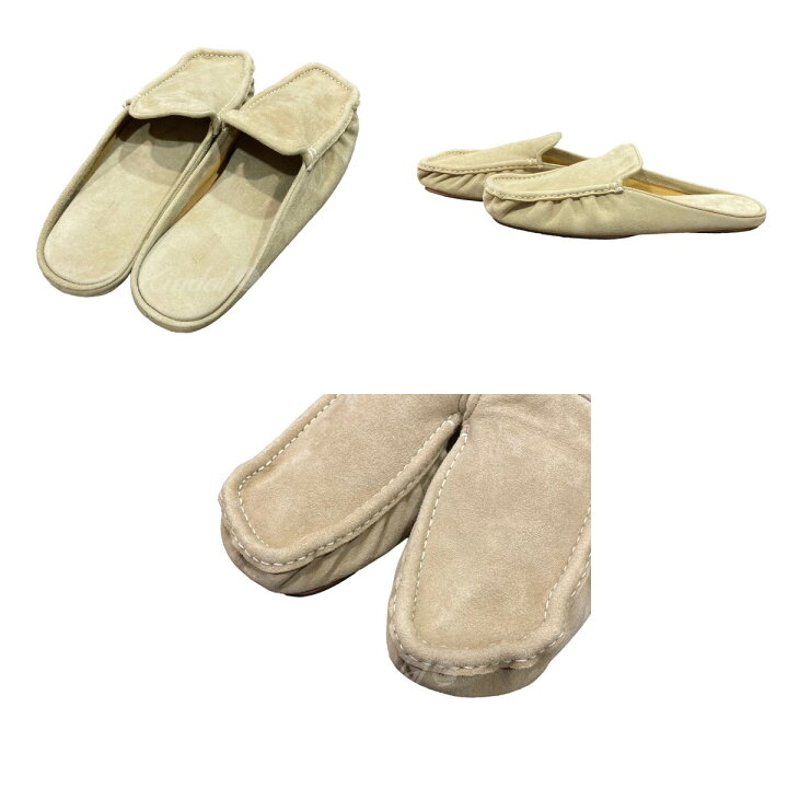 楽天市場】【中古】AURALEE 22AW｢SUEDE MOCAASIN SLIPPER｣ スウェード 