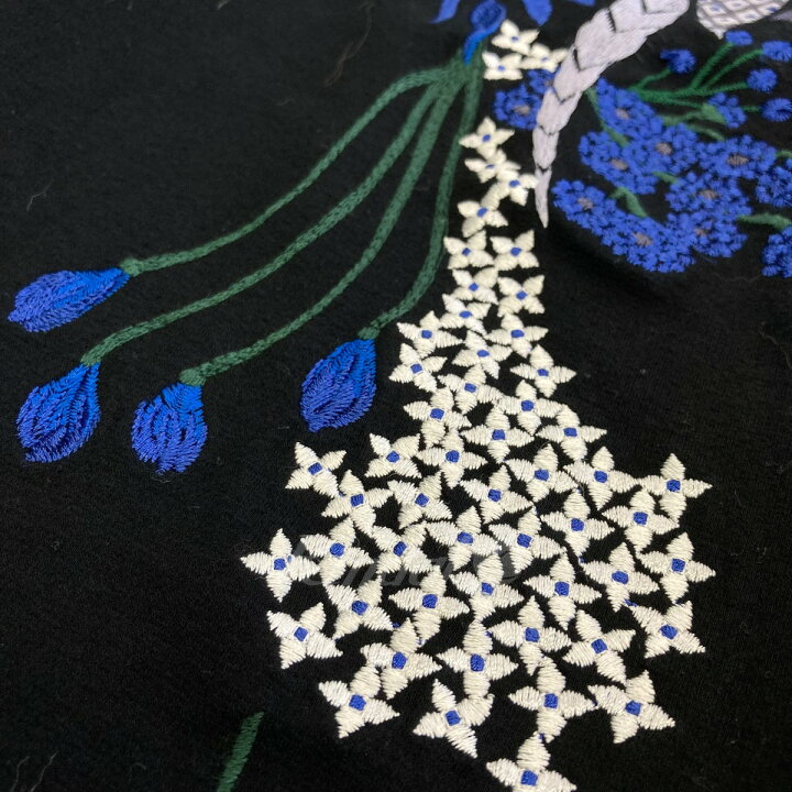 楽天市場】【中古】mame kurogouchi 2017SS 刺繍スカート ブラック 