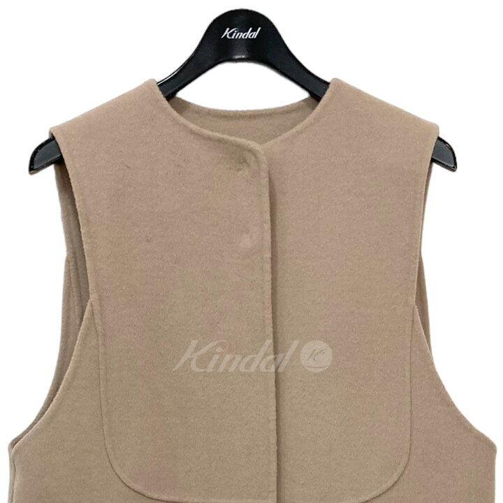 楽天市場】【中古】machattリバーウールベスト MCT21A700 ベージュ 