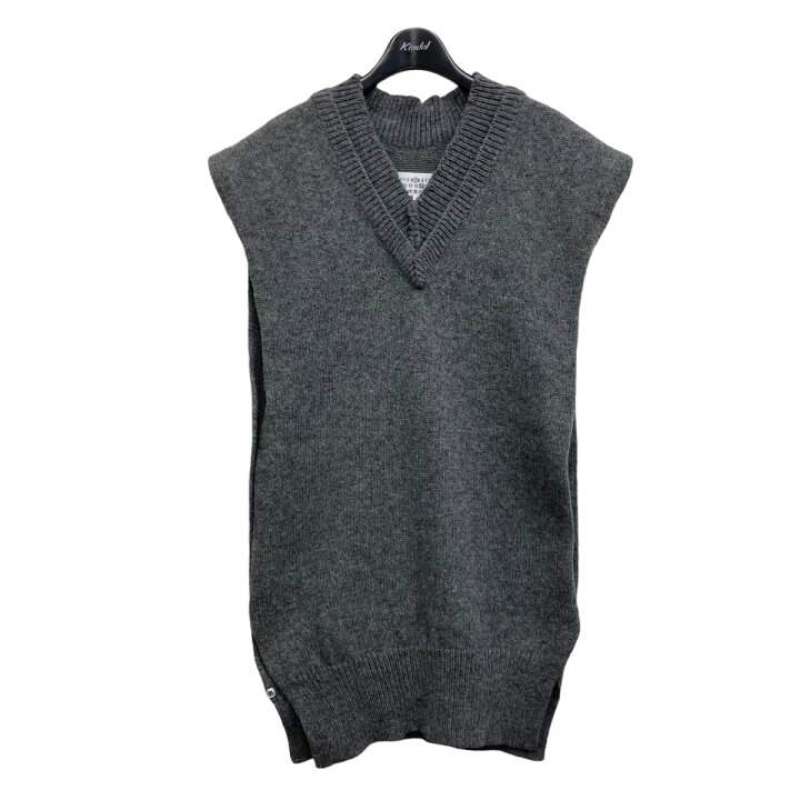 楽天市場】【中古】Maison Margiela ニットベスト グレー サイズ：S 