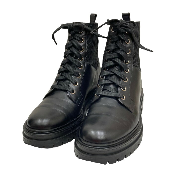 楽天市場】【中古】Gianvito Rossiレースアップコンバットブーツ 