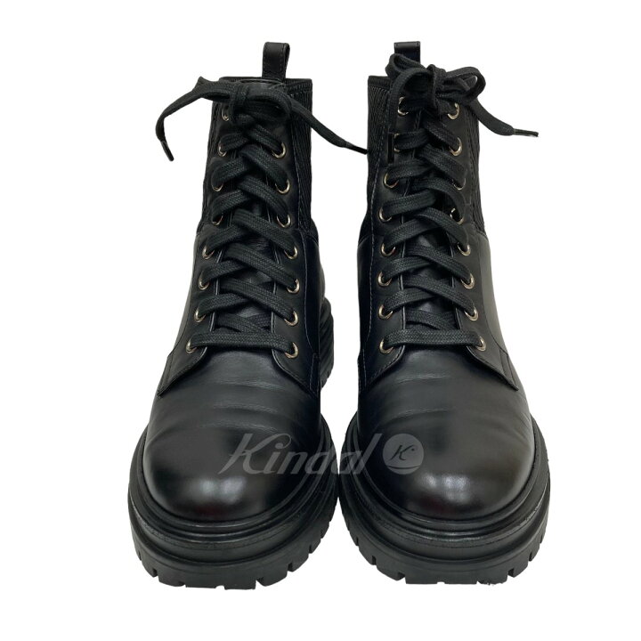 楽天市場】【中古】Gianvito Rossiレースアップコンバットブーツ  