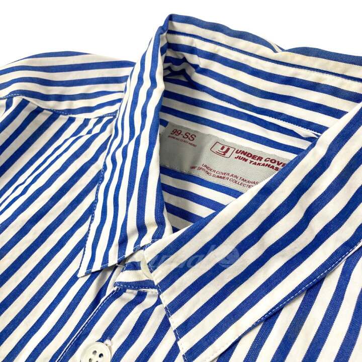 楽天市場】【中古】UNDERCOVER ストライプシャツ C211 99SS RELIEF期 