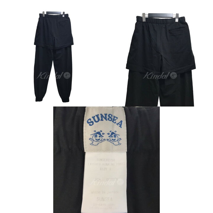 楽天市場】【中古】SUNSEA 23SS｢LAYERED RUNNING PANTS｣レイヤード 