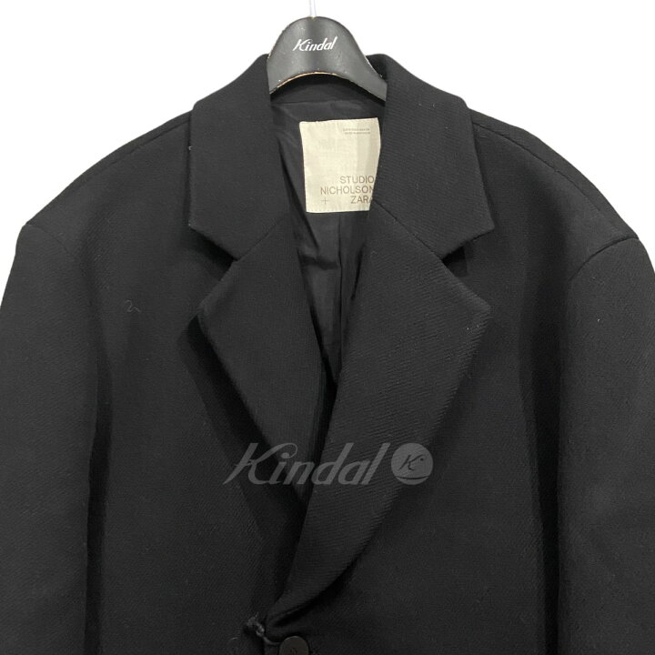 楽天市場】【中古】STUDIO NICHOLSON×ZARA ウールブレンドコート  