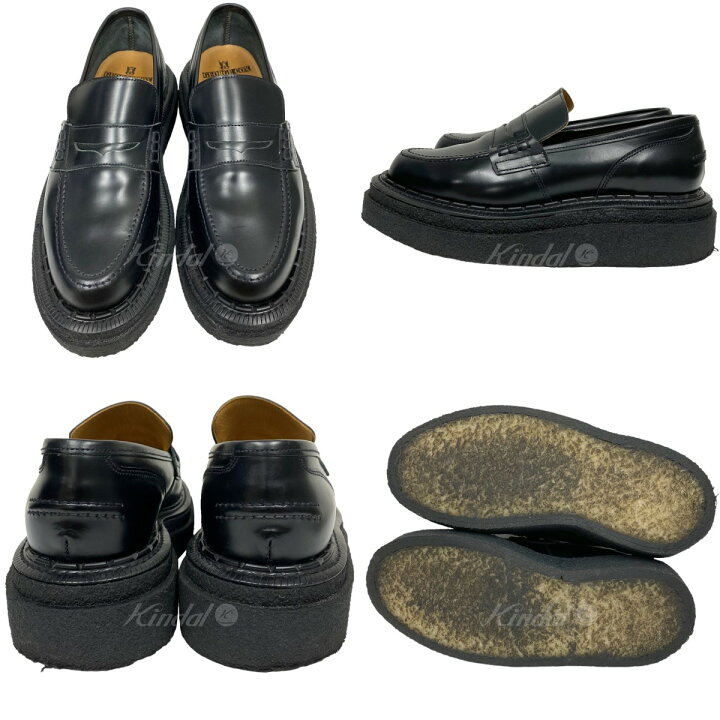 楽天市場】【中古】sacai×GEORGE COX 21AWDouble Sole Coin Loafer 