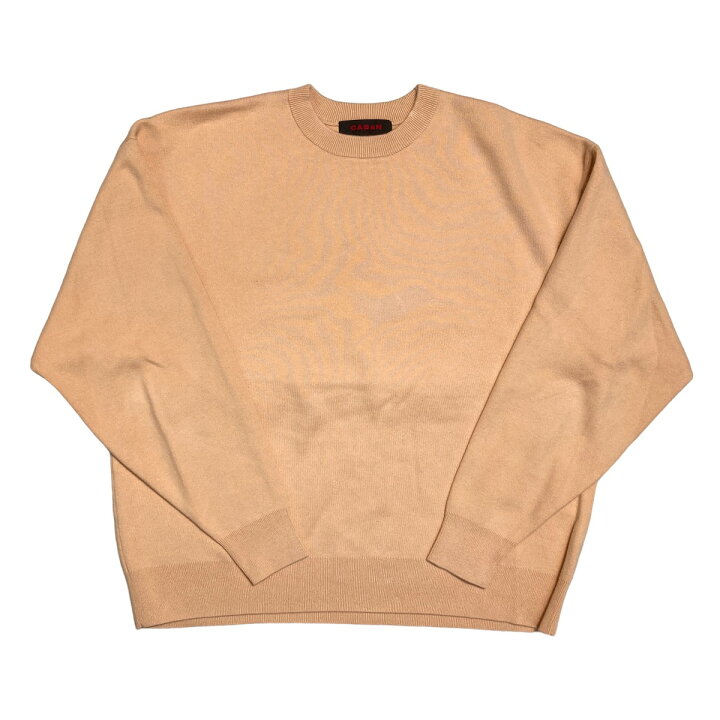 楽天市場】【中古】CABaN コットンカシミヤ クルーネックプルオーバー 
