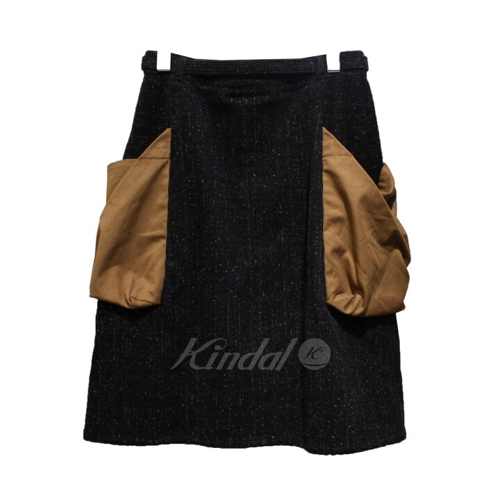 楽天市場】【中古】FUMIKA UCHIDAドッキングスカート パンツ ブラウン 