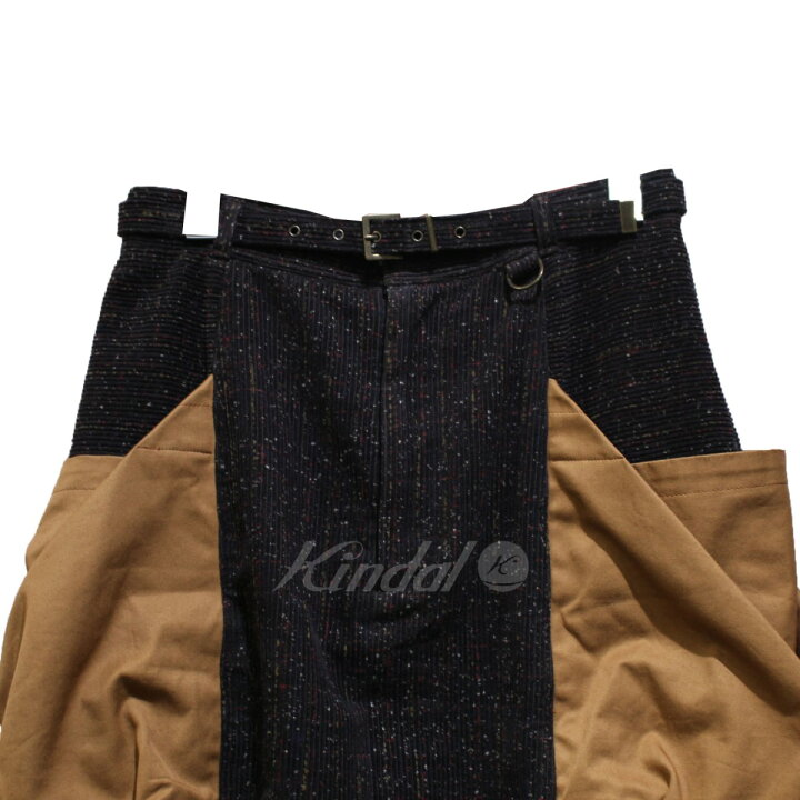 楽天市場】【中古】FUMIKA UCHIDAドッキングスカート パンツ ブラウン 