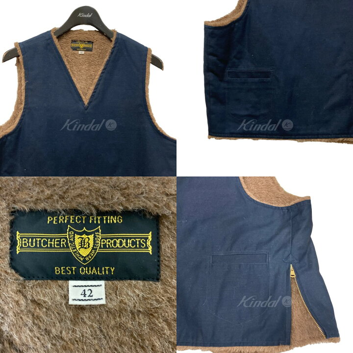 楽天市場】【中古】BUTCHER PRODUCTS 内ボアVネックデッキベスト 