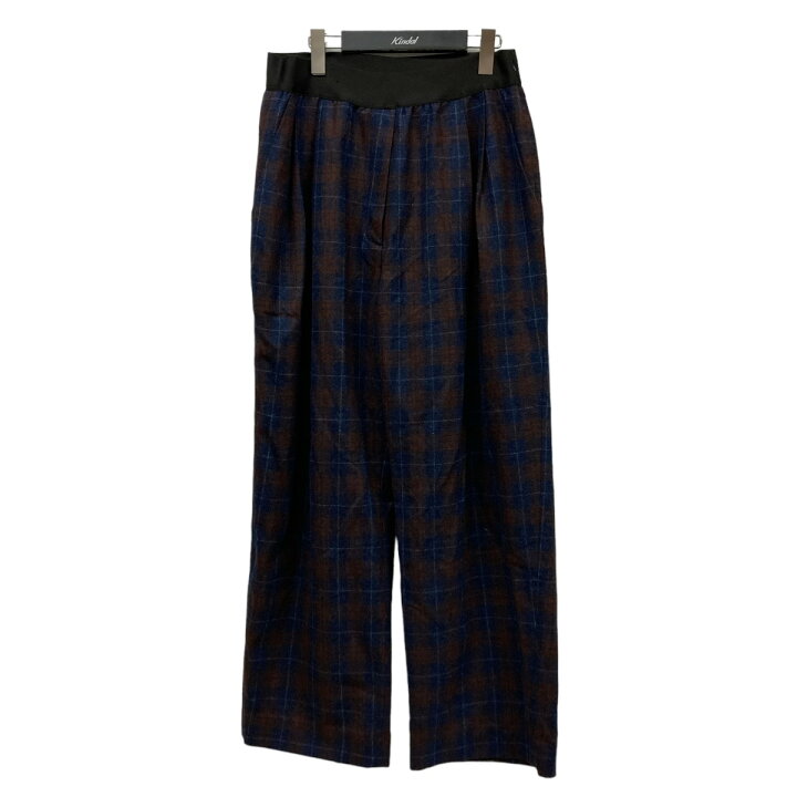 楽天市場】【中古】rachel comey カシミヤ混チェックワイドパンツ 