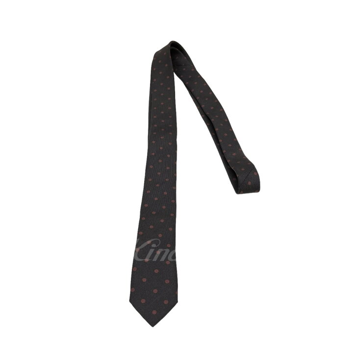 楽天市場】【中古】Dolce ＆ Gabbana ナロードットネクタイ ブラウン  