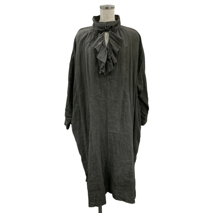 楽天市場】【中古】nest Robe 23AW 天然染め ラッフルスモックドレス 