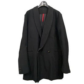 【中古】YANTOR　ショールカラーダブルブレストジャケット ブラック サイズ：M 【311223】（ヤントル）