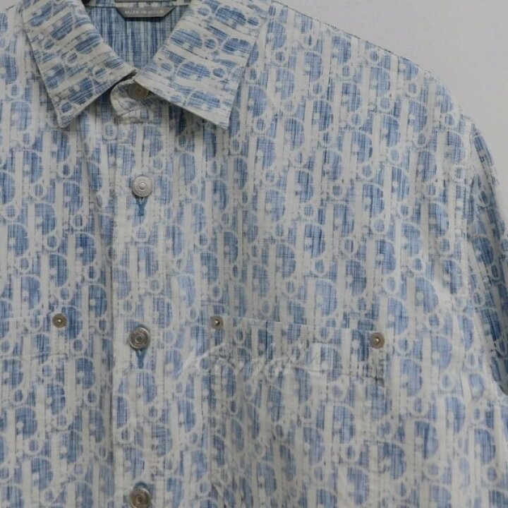 楽天市場】【中古】Dior オブリークカスリコットンデニムオーバー 