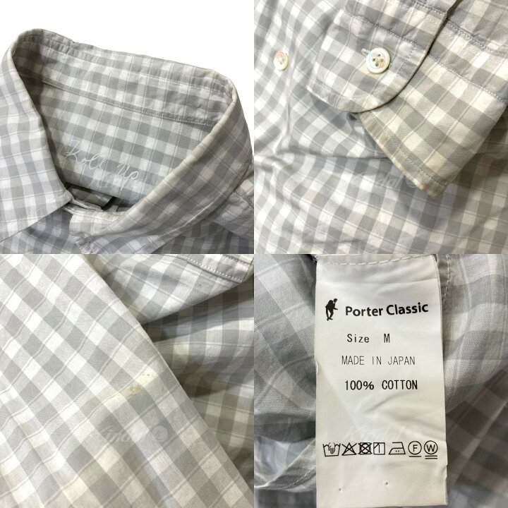 楽天市場】【中古】Porter Classic「ロールアップギンガムチェック 