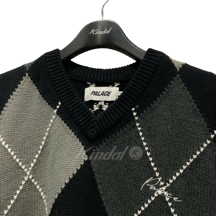 楽天市場】【中古】PALACE 「ARGYLE KNIT VEST」アーガイルチェック  