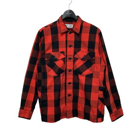 【中古】SASSAFRASGARDENER HALF オレンジ×ブラック サイズ：SIZE S【価格見直し】