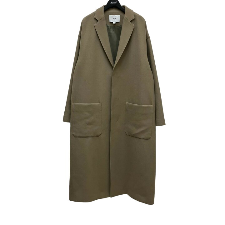 楽天市場】【中古】HYKE WOOL SHOP COAT ウールショップコート 17364  
