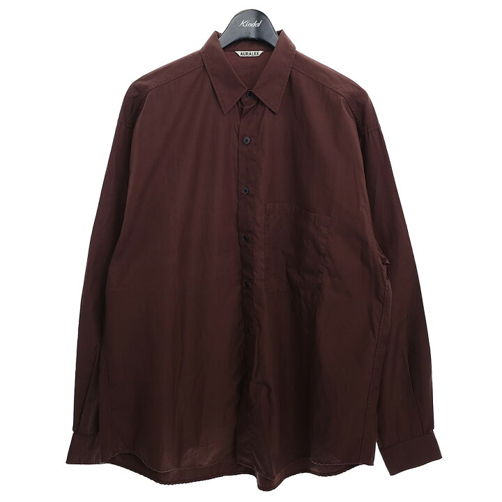楽天市場】【中古】AURALEEWASHED FINX TWILL BIG SHIRTS コットン 