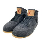 【中古】NIKE　AIR JORDAN 4 RETRO LEVIS NRG AO2571-001 ブラック サイズ：29cm 【020124】（ナイキ）