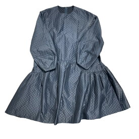 【中古】LE CIEL BLEU23AW Quilted Jacquard Panel Dress 25A65306 チャコールグレー サイズ：36【価格見直し】