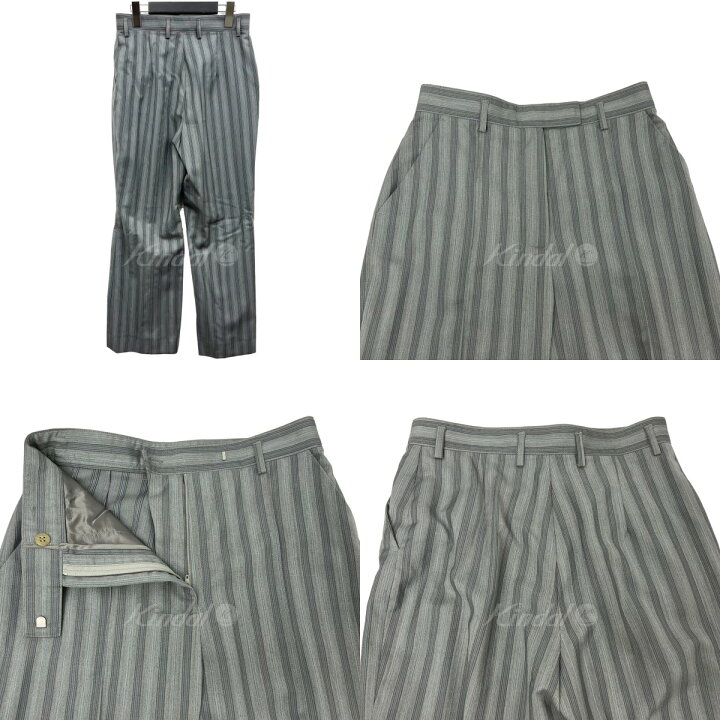 楽天市場】【中古】ACNE STUDIOSストライプパンツ グレー サイズ：36 