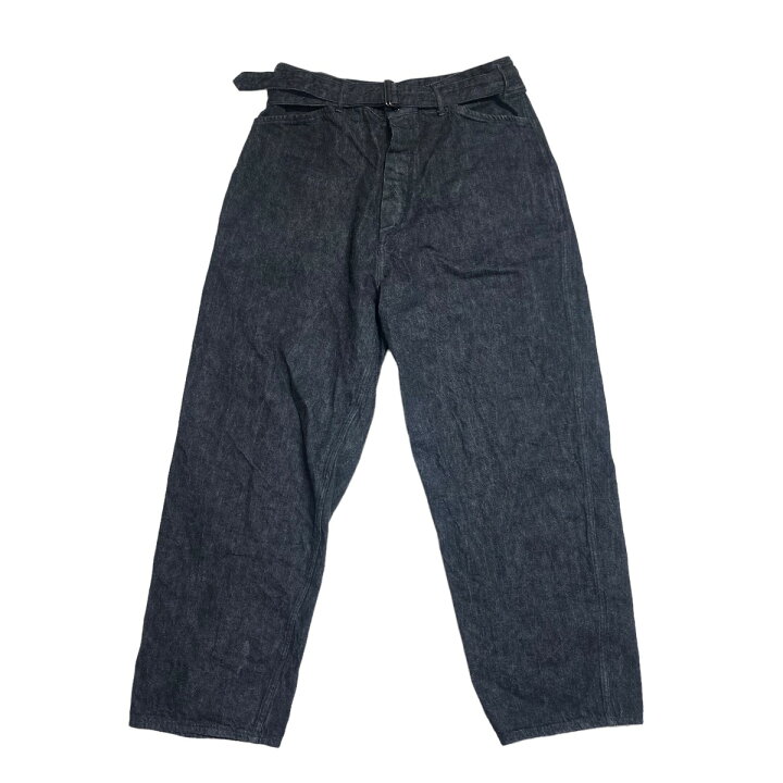 楽天市場】【中古】COMOLI デニムベルテッドパンツ／T01 03004 