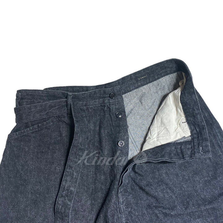 楽天市場】【中古】COMOLI デニムベルテッドパンツ／T01 03004 