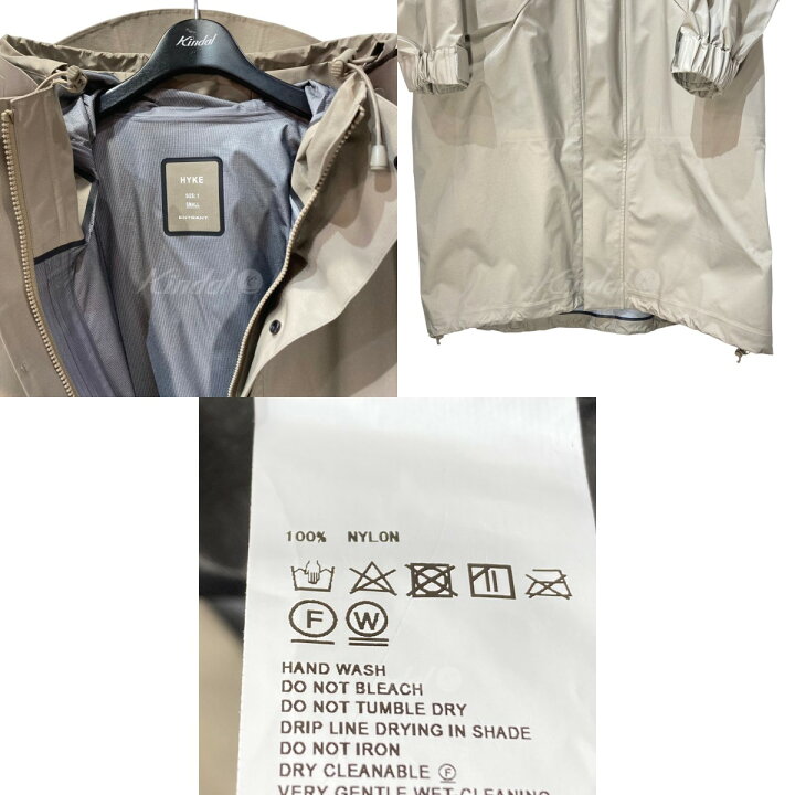 楽天市場】【中古】HYKE ENTRANT GEN1 ECWCS ナイロンコート 222-17351 
