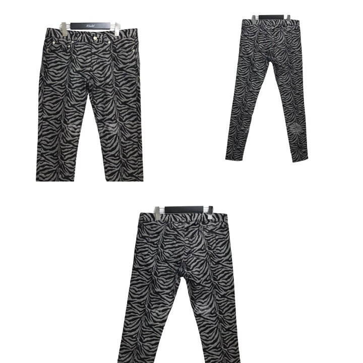 楽天市場】【中古】Saint Laurent Paris by hedi slimane ゼブラ柄 