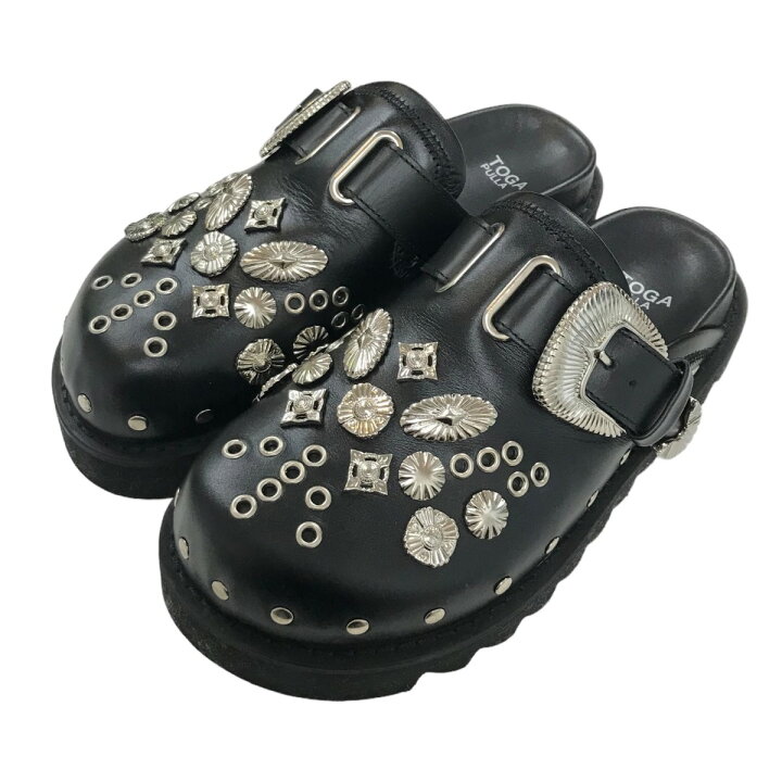 楽天市場】【中古】TOGA PULLA 23AW｢EYELET METAL SABOT｣メタル 