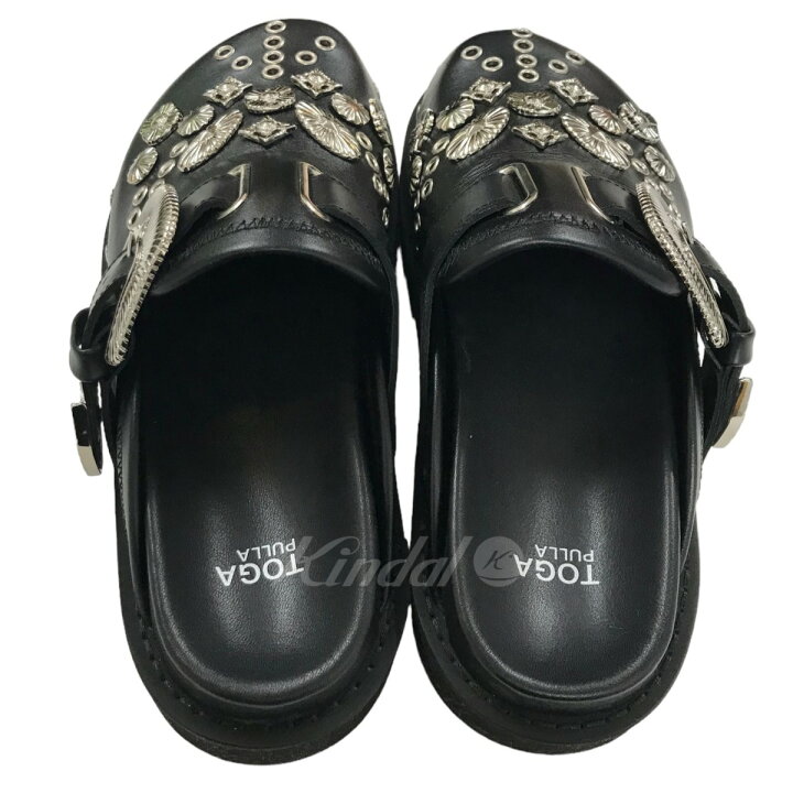 楽天市場】【中古】TOGA PULLA 23AW｢EYELET METAL SABOT｣メタル  