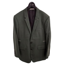 【中古】Dior Hommeテーラード ジャケット ダークグリーン サイズ：44【価格見直し】