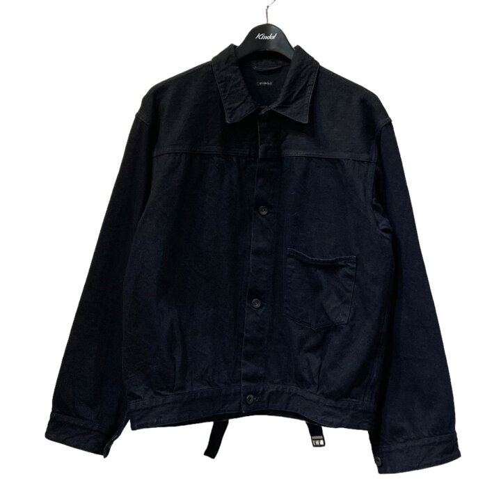 楽天市場】【中古】COMOLI デニムジャケット W03-01001 ブラック  