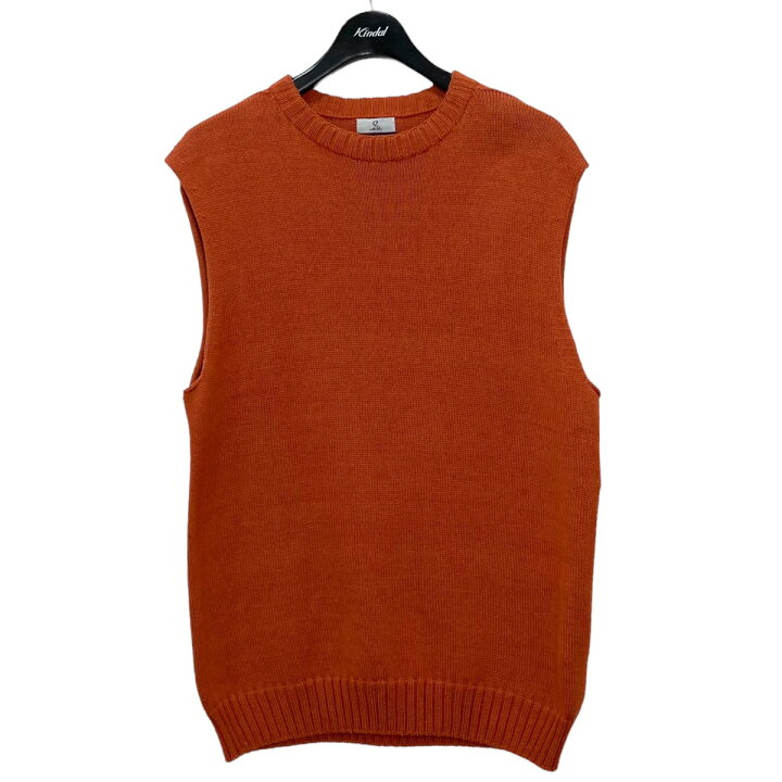 楽天市場】【中古】q retailorニットベスト オレンジ サイズ：38【価格 