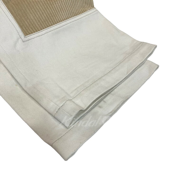 楽天市場】【中古】JACQUEMUS コーデュロイ切替パンツ ベージュ サイズ 