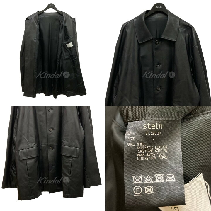 楽天市場】【中古】stein ｢FAKE LEATHER CAR JACKET｣ フェイクレザー 