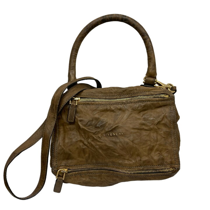 楽天市場】【中古】GIVENCHY ｢PANDORA｣ シワ加工ショルダーバッグ EF 1  