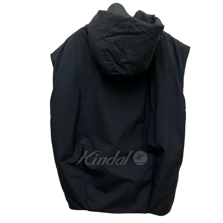 楽天市場】【中古】ARGUE COCOON COAT VEST AR21AW AP6 ブラック 