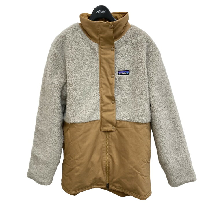 楽天市場】【中古】patagonia フリースジャケット ベージュ サイズ：M 