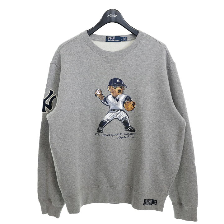 楽天市場】【中古】POLO RALPH LAURENベアーヤンキースMLB クルー 