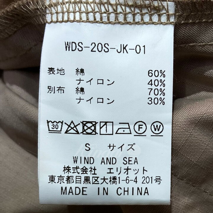 楽天市場】【中古】WIND AND SEAWDS TAILORED JAKCET テーラード  