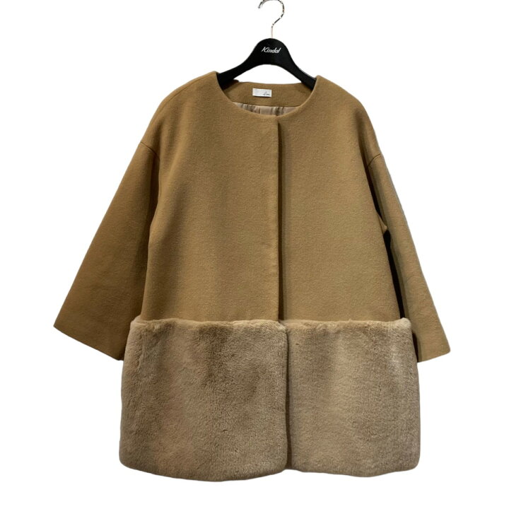 楽天市場】【中古】em． Eco Fur Coat エコファーコート 224068 