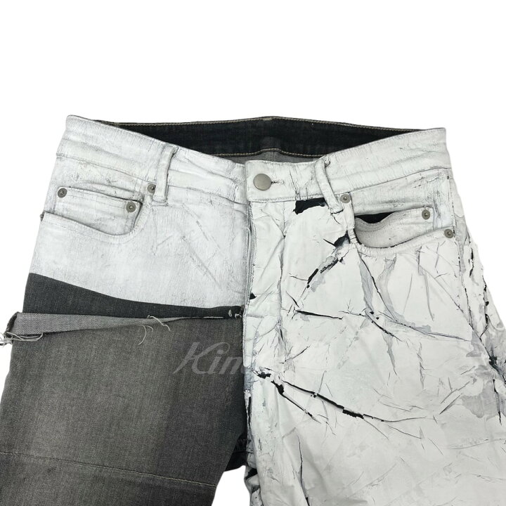 楽天市場】【中古】Rick Owens「TYRONE COLLAGE DENIM PANTS 