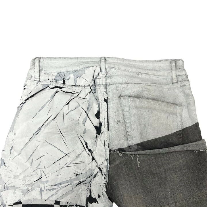 楽天市場】【中古】Rick Owens「TYRONE COLLAGE DENIM PANTS 