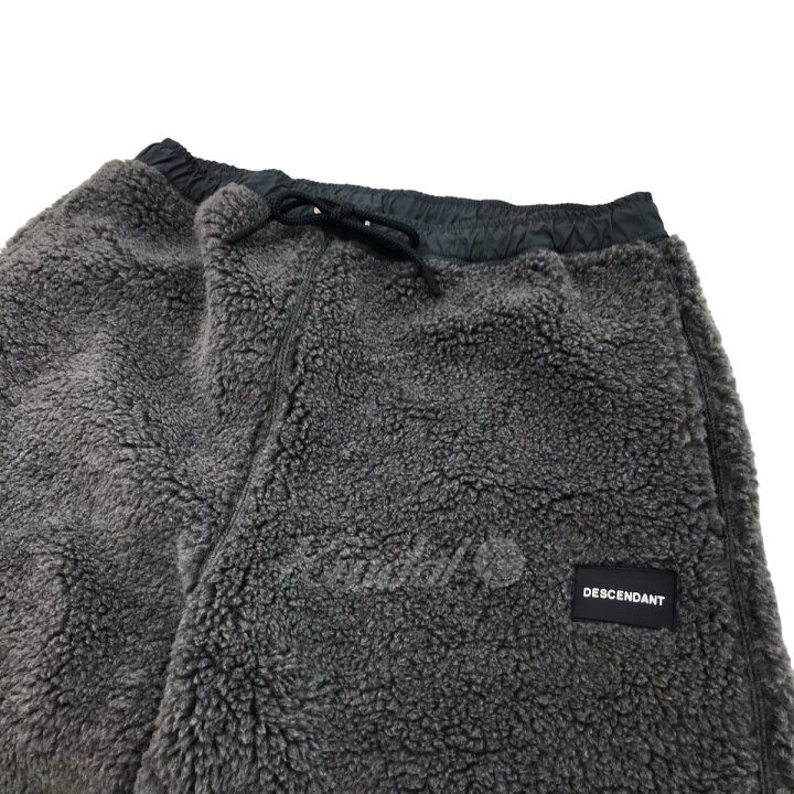 楽天市場】【中古】DESCENDANT 23AW｢MANCHOT FLEECE TROUSERS｣ボア 