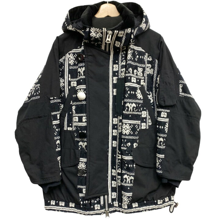 楽天市場】【中古】sacai Floral Stripe Jacquard Blouson Jacket 