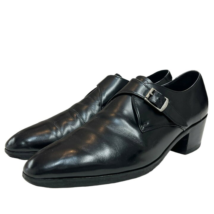 楽天市場】【中古】LAD MUSICIAN MONK STRAP HEEL SHOES ブラック  
