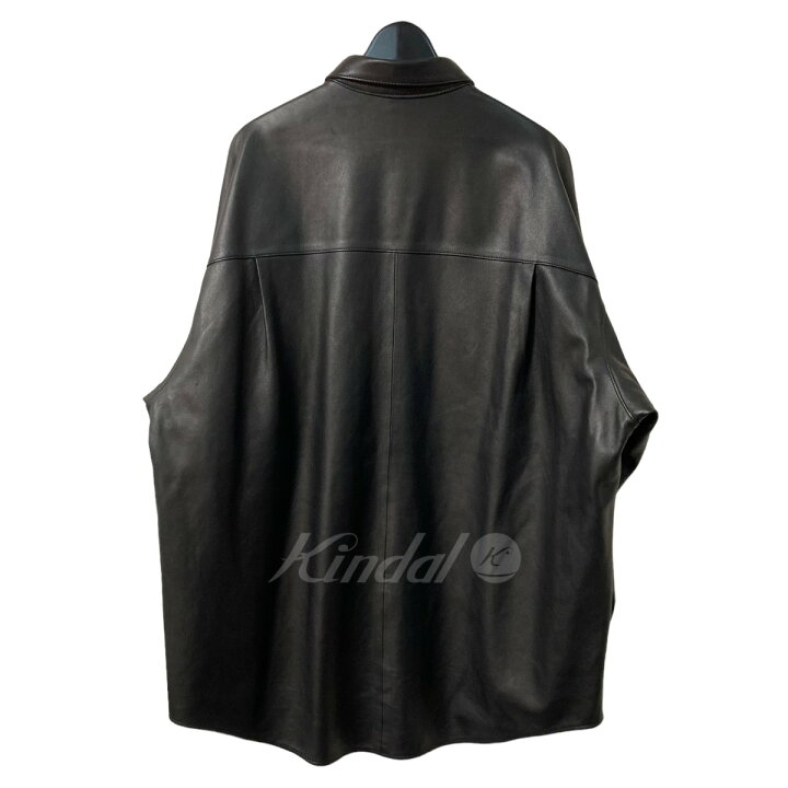楽天市場】【中古】Graphpaper 「Sheep Leather Oversized Shirt 